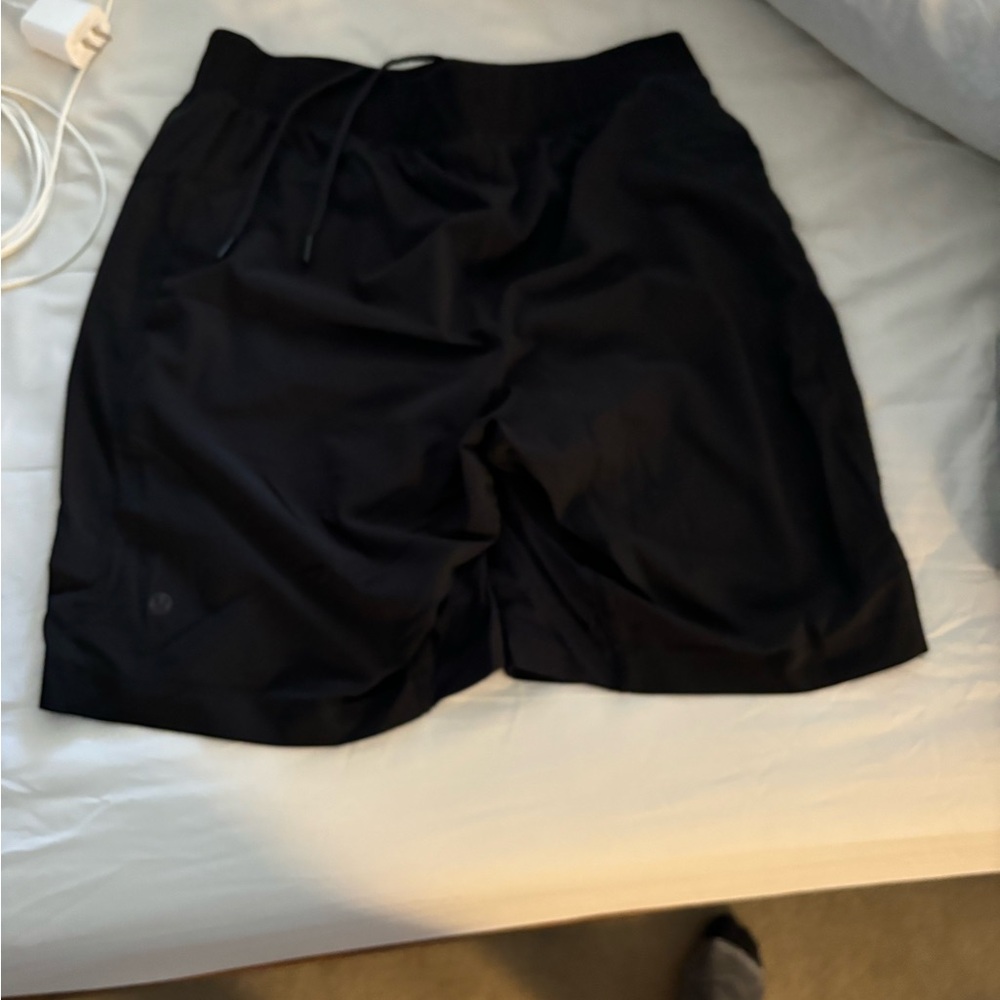 Black lululemon shorts